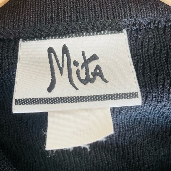 Mita Vintage Black Cardigan RARE - Picture 8 of 8